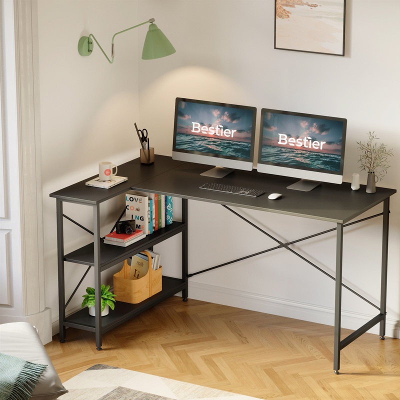 17 Stories Atia Reversible LShape Desk & Reviews Wayfair